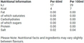 energy shot nutritional information 