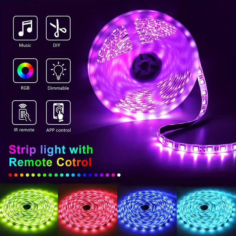 remote controllable led strip